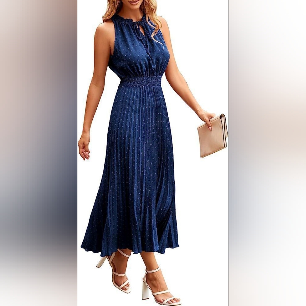 Pretty garden long dress